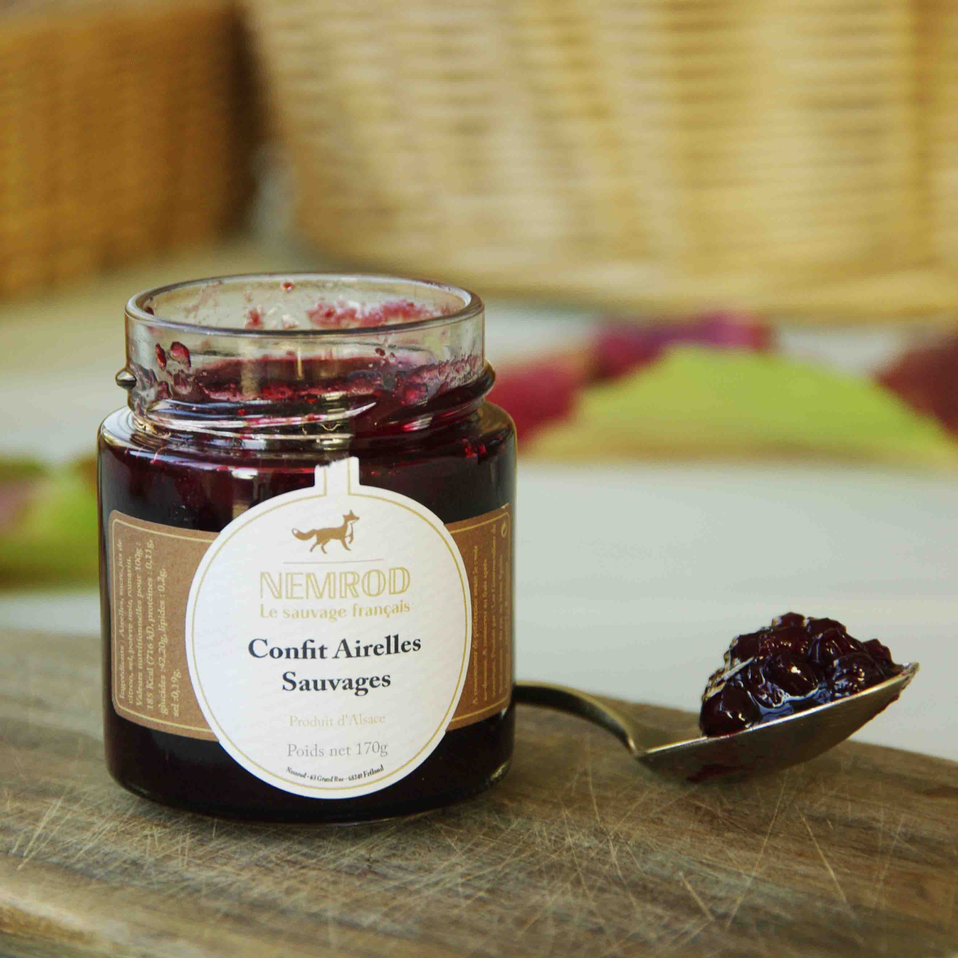 Confiture d'Airelles sauvages