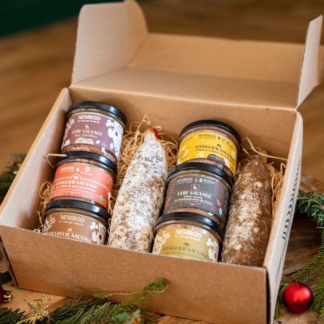 Colis de charcuterie de gibier - Nemrod.Co