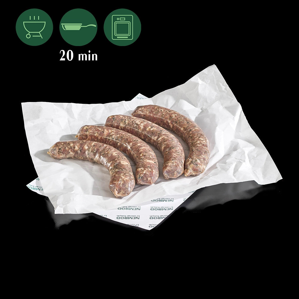 Saucisses de Sanglier à l'Ail des Ours Par 4