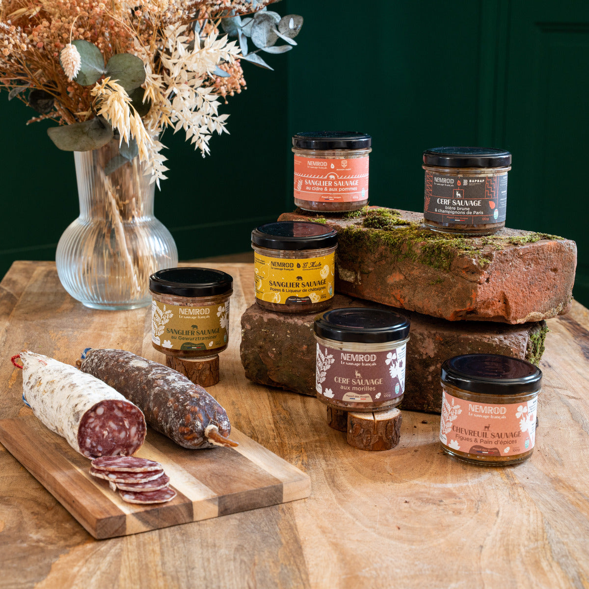 Terrines & Charcuterie de gibier - Coffret cadeau découverte