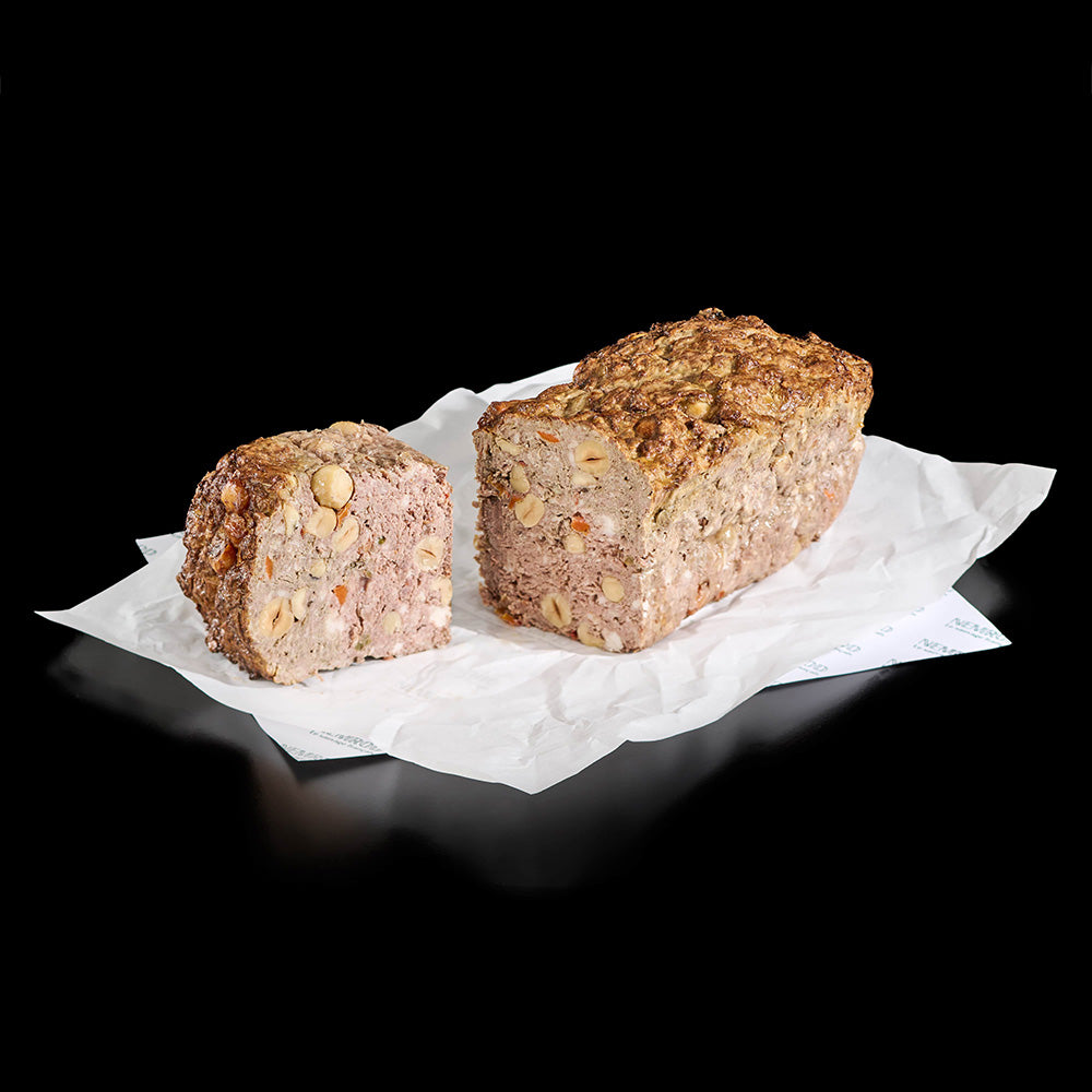 Terrine fraîche de chevreuil aux noisettes 1,5 kg Pièce
