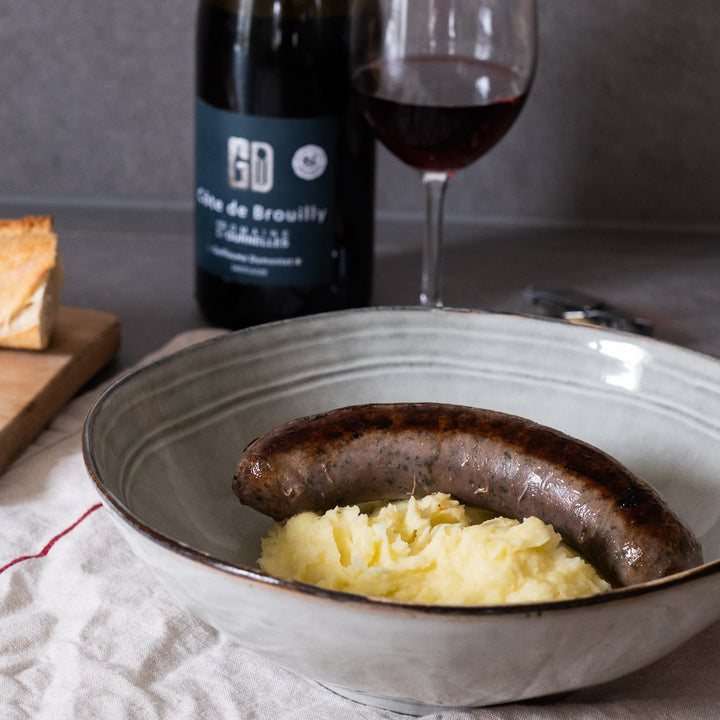 Saucisses de Sanglier au Poivre de Kampot (Par 4) (130g/pièce - 520g/colis)