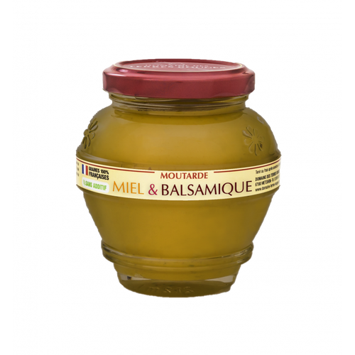 Moutarde au miel & balsamique - 200 g