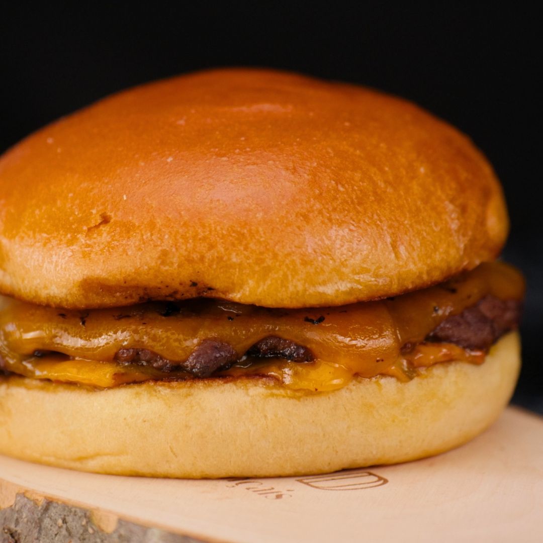 Smash cheeseburger de biche