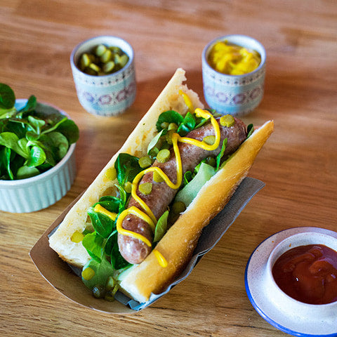 Le Hot dog de sanglier