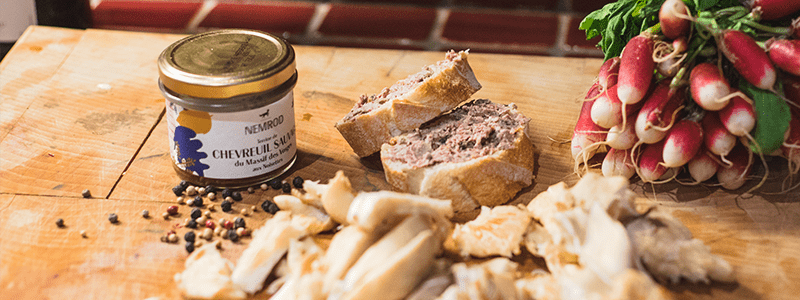 terrine de gibier sauvage