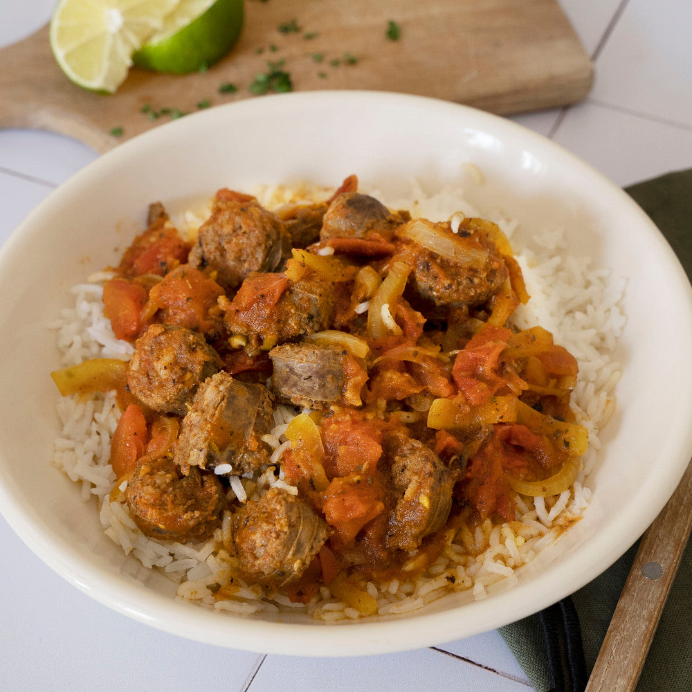 Rougail saucisses de sanglier