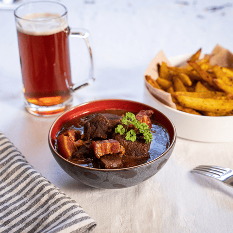 Cerf façon carbonade flamande