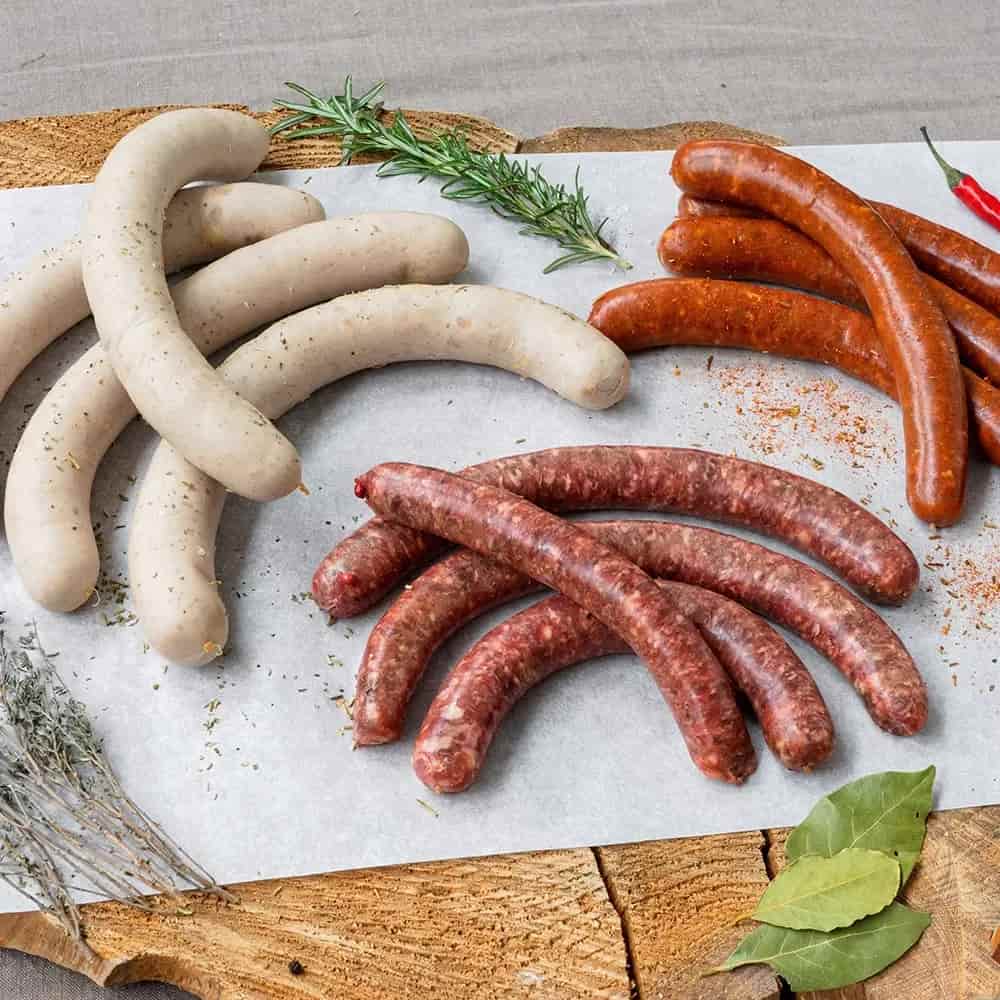 Saucisses de gibier