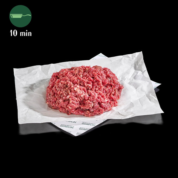 Préparation de viande hachée de Chevreuil