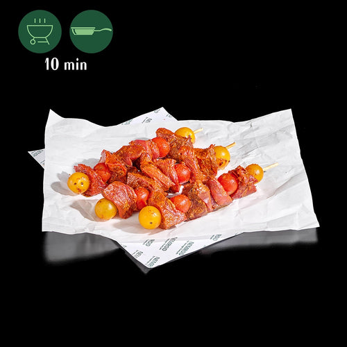 Brochettes de Biche - Marinade Orientale