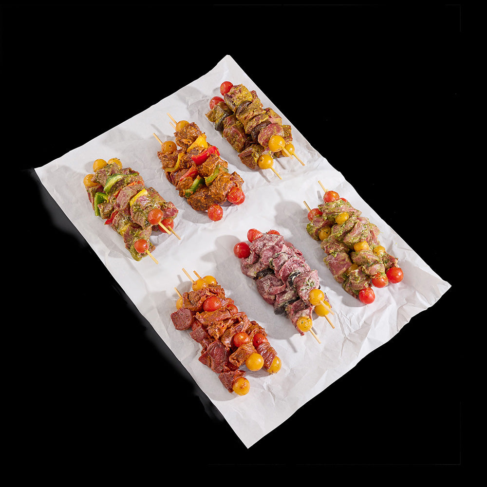 Coffret barbecue - Brochettes 18 pièces