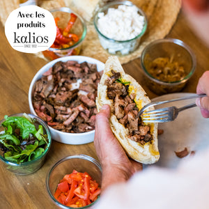 Coffret Kebab de chevreuil avec les produits Kalios