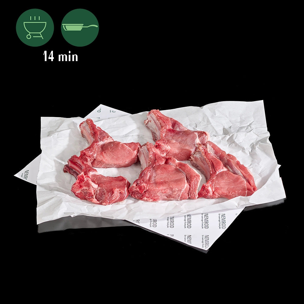 Côtelettes de Sanglier 500gr colis
