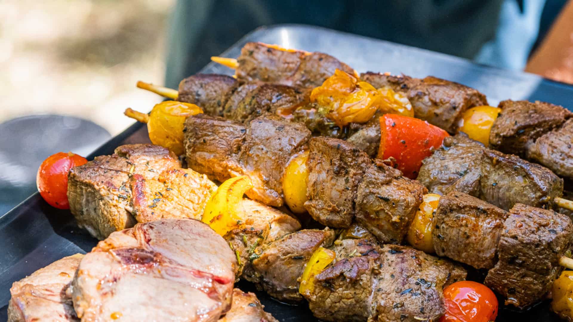 Brochettes de gibier
