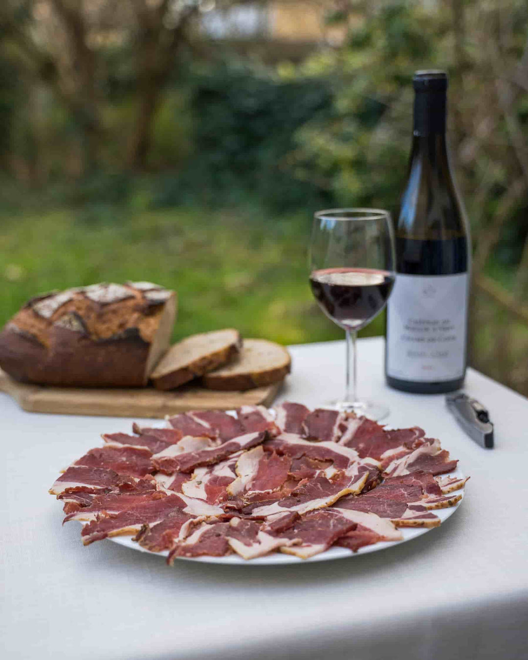 Faux filet fumé de sanglier sauvage