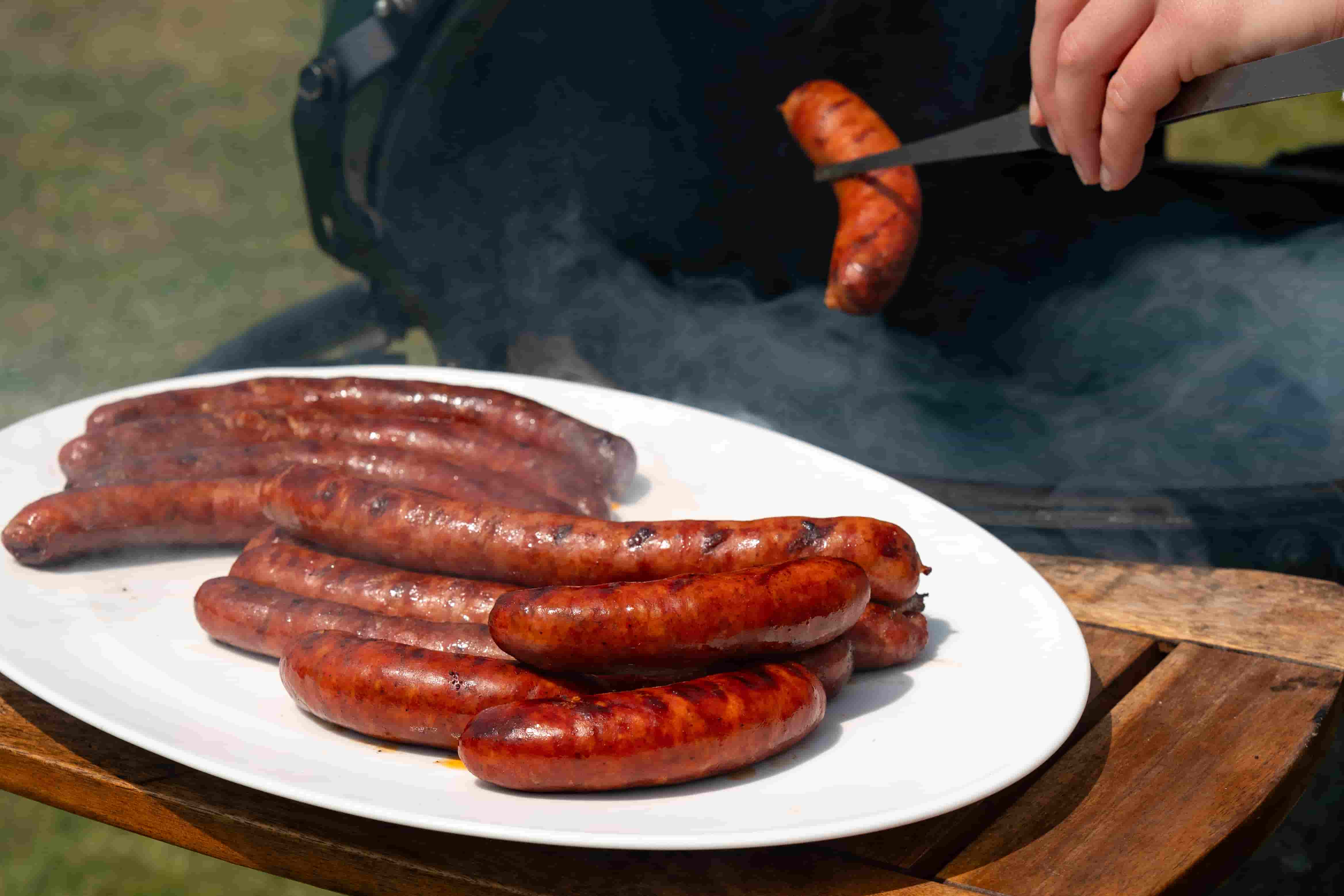 Chorizos de sanglier à griller