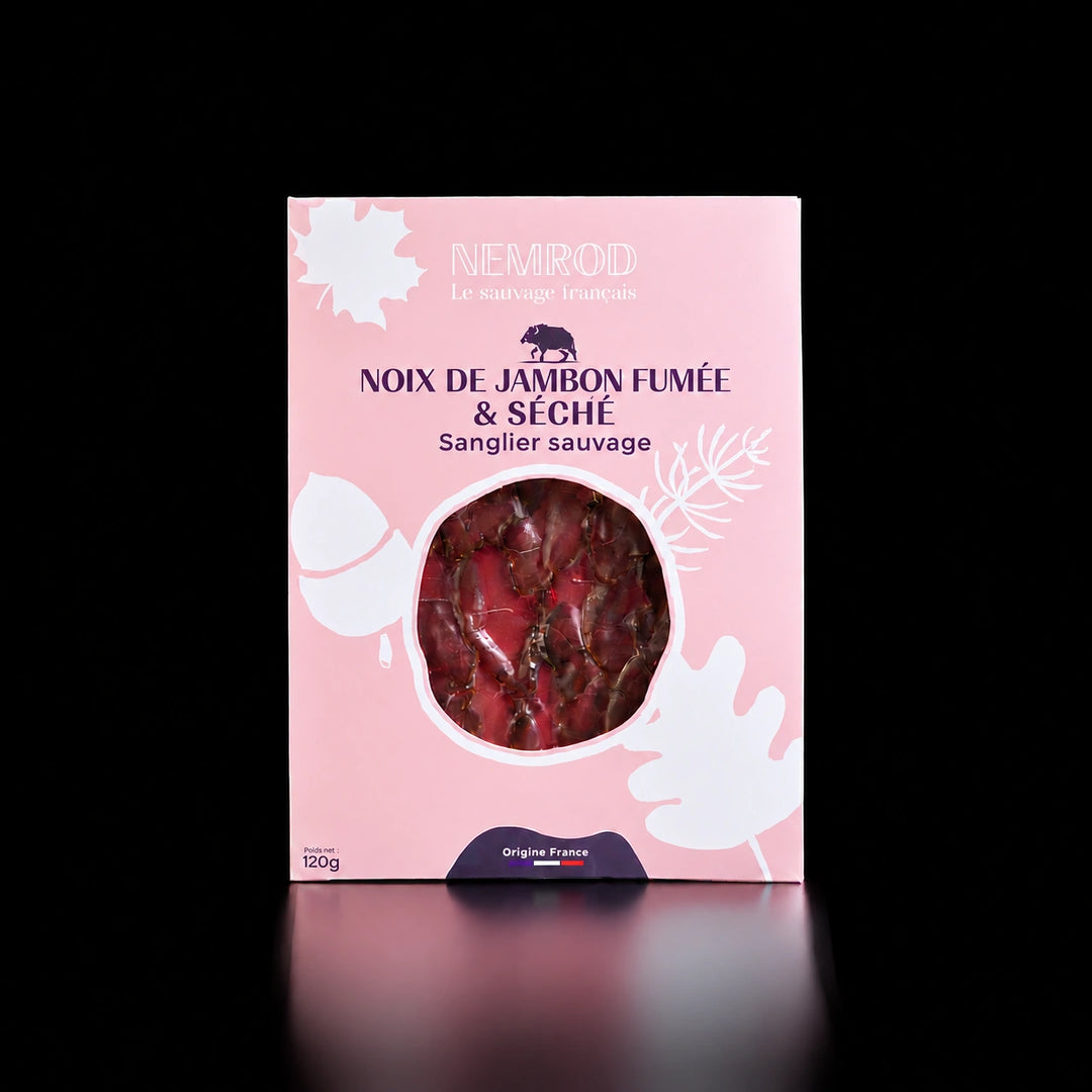 Noix de jambon fumée de sanglier