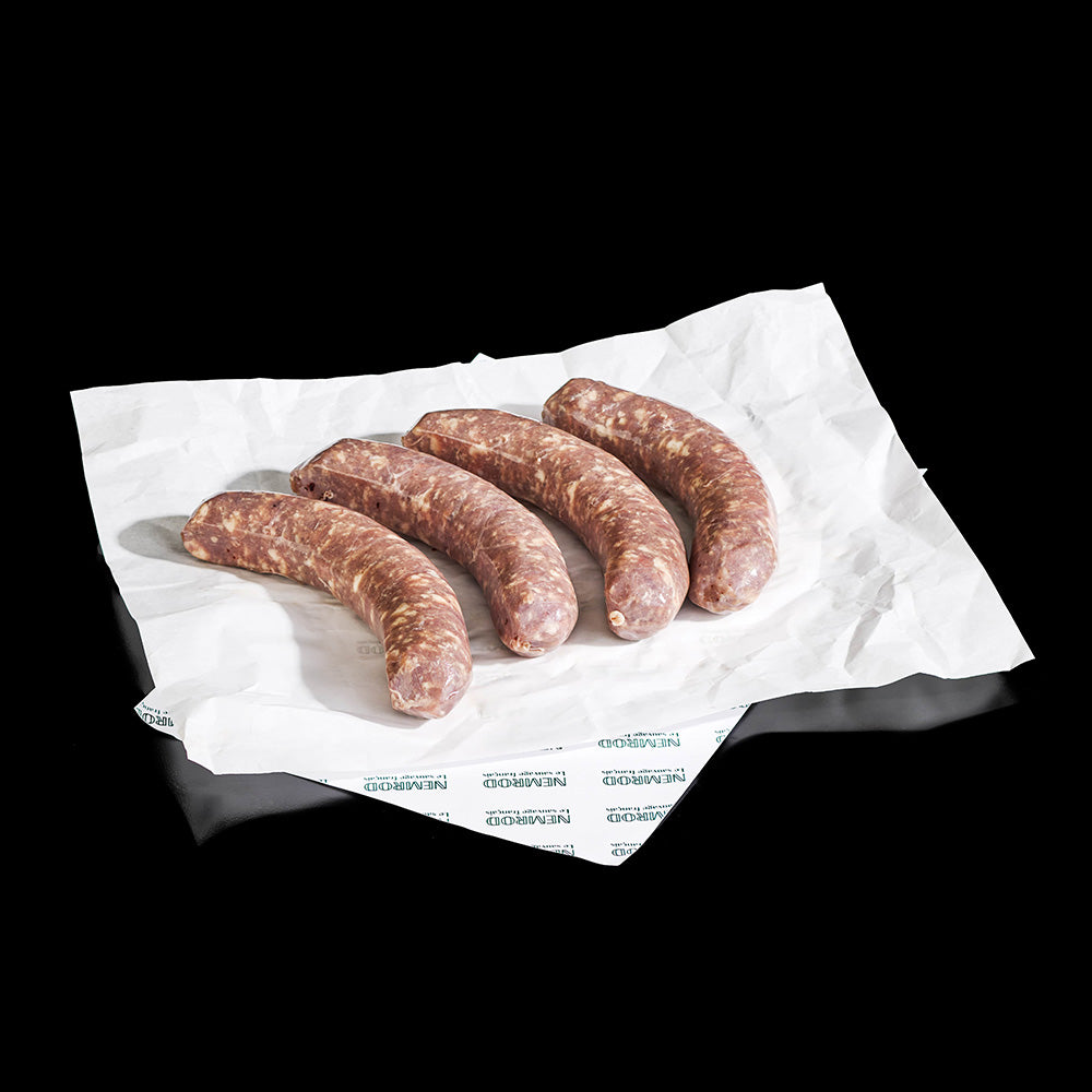 Saucisses de Sanglier au Riesling Par 4