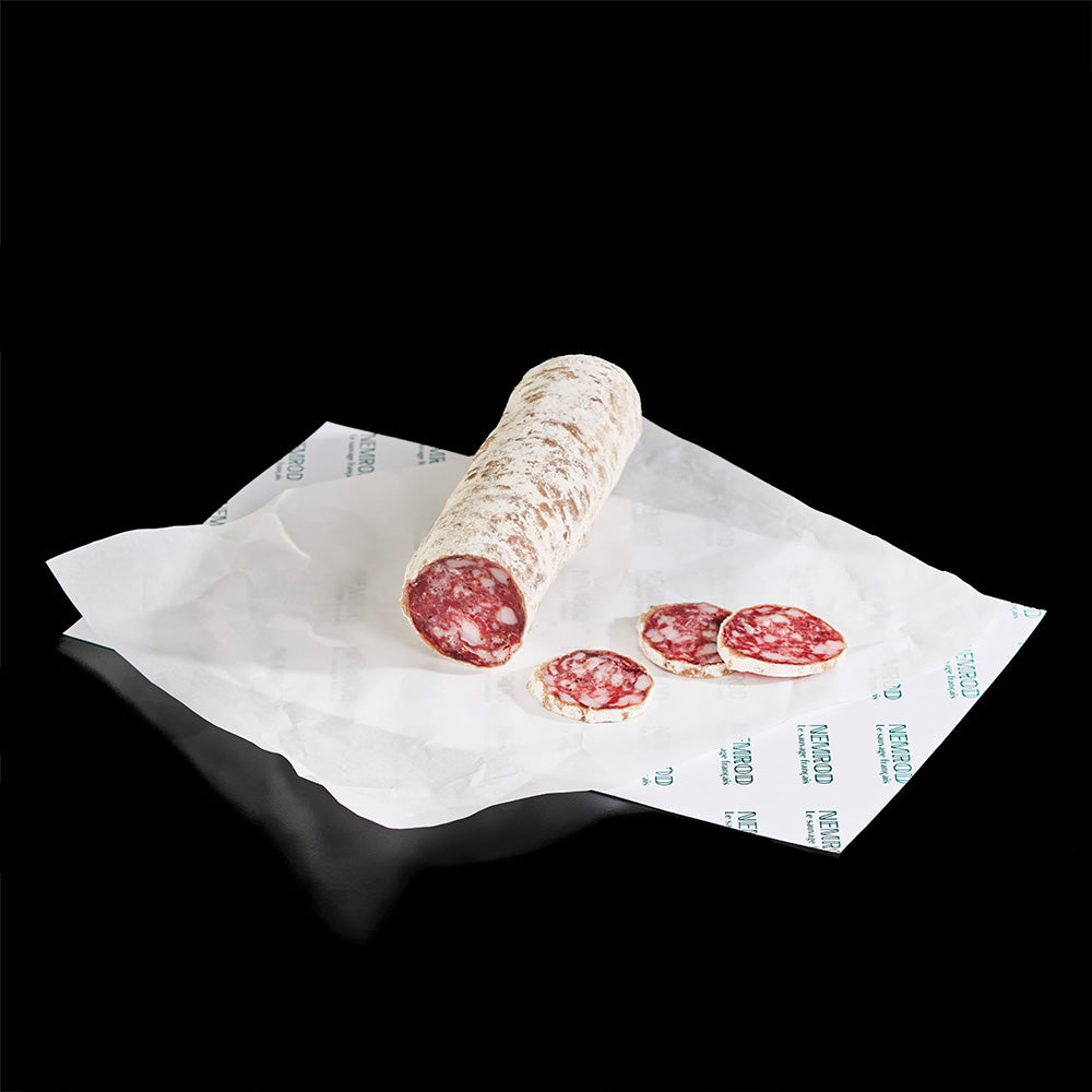 Saucisson de Cerf sauvage au poivre 200gr