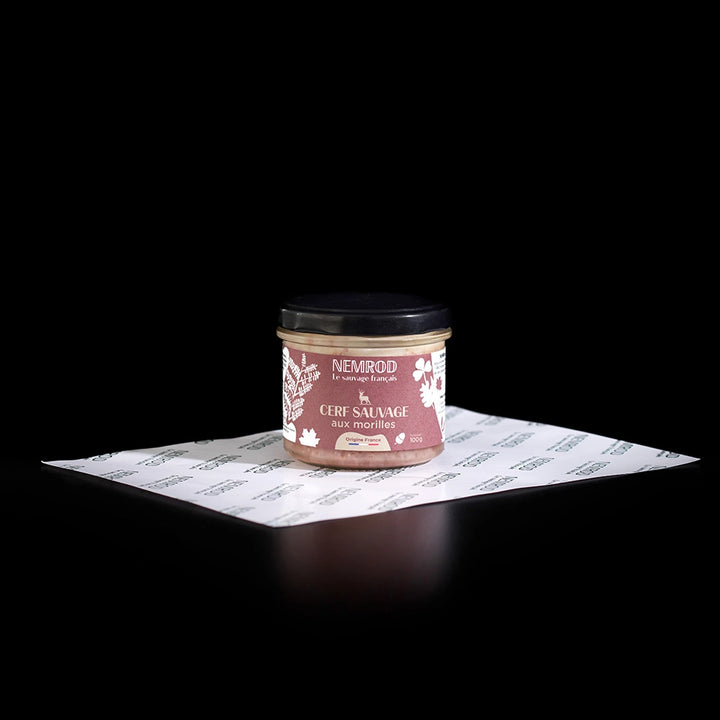Terrine de Cerf Sauvage aux Morilles 100 gr