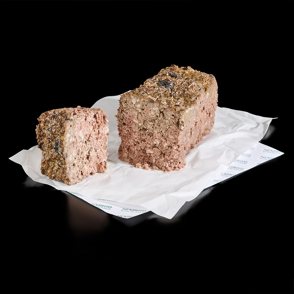 Terrine fraîche de cerf aux morilles 1,5 kg Pièce