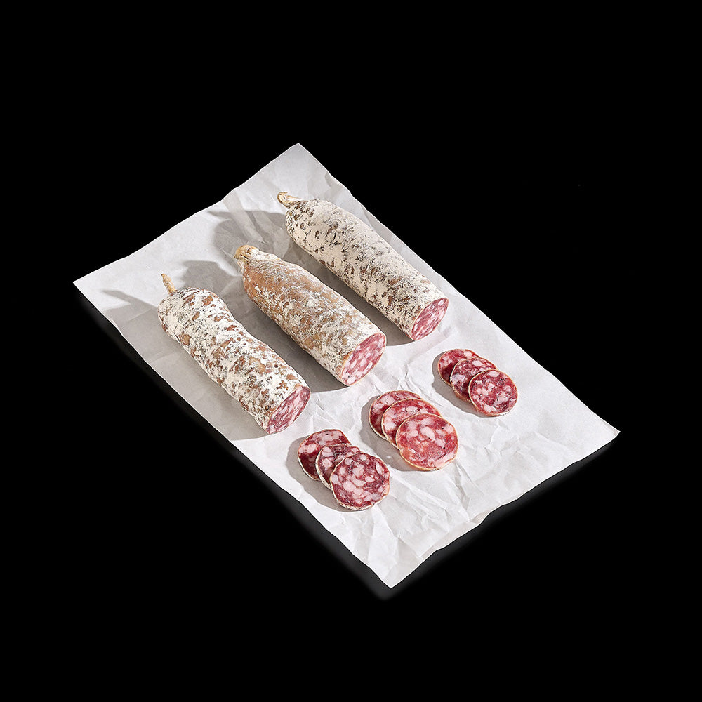 Trio de saucissons sanglier