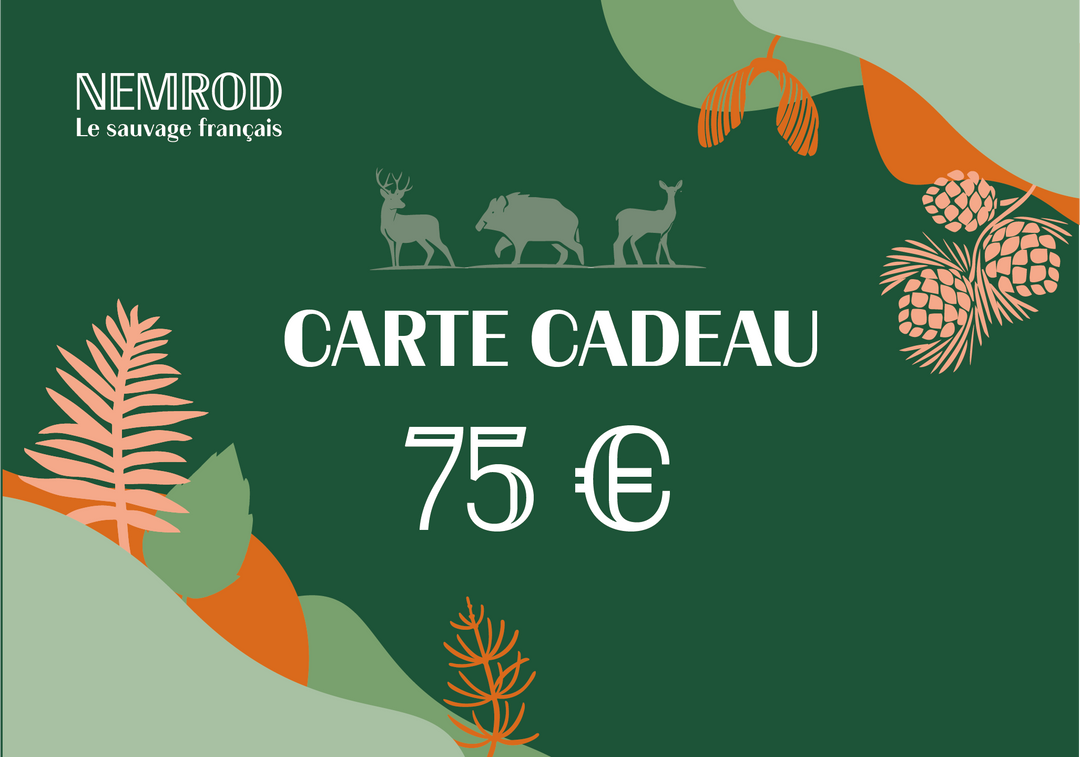 Carte Cadeau 75€
