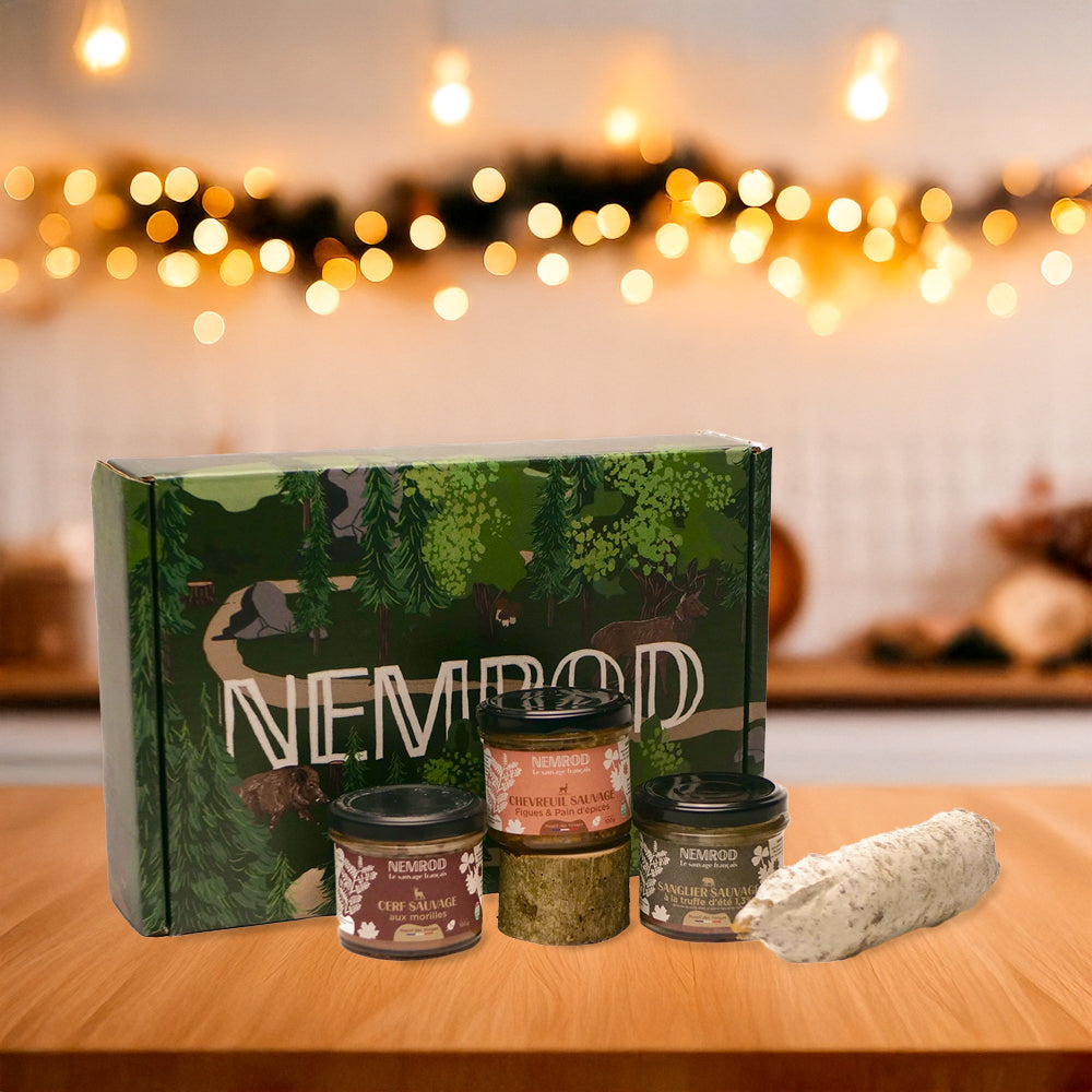 Coffret apéritif de gibier