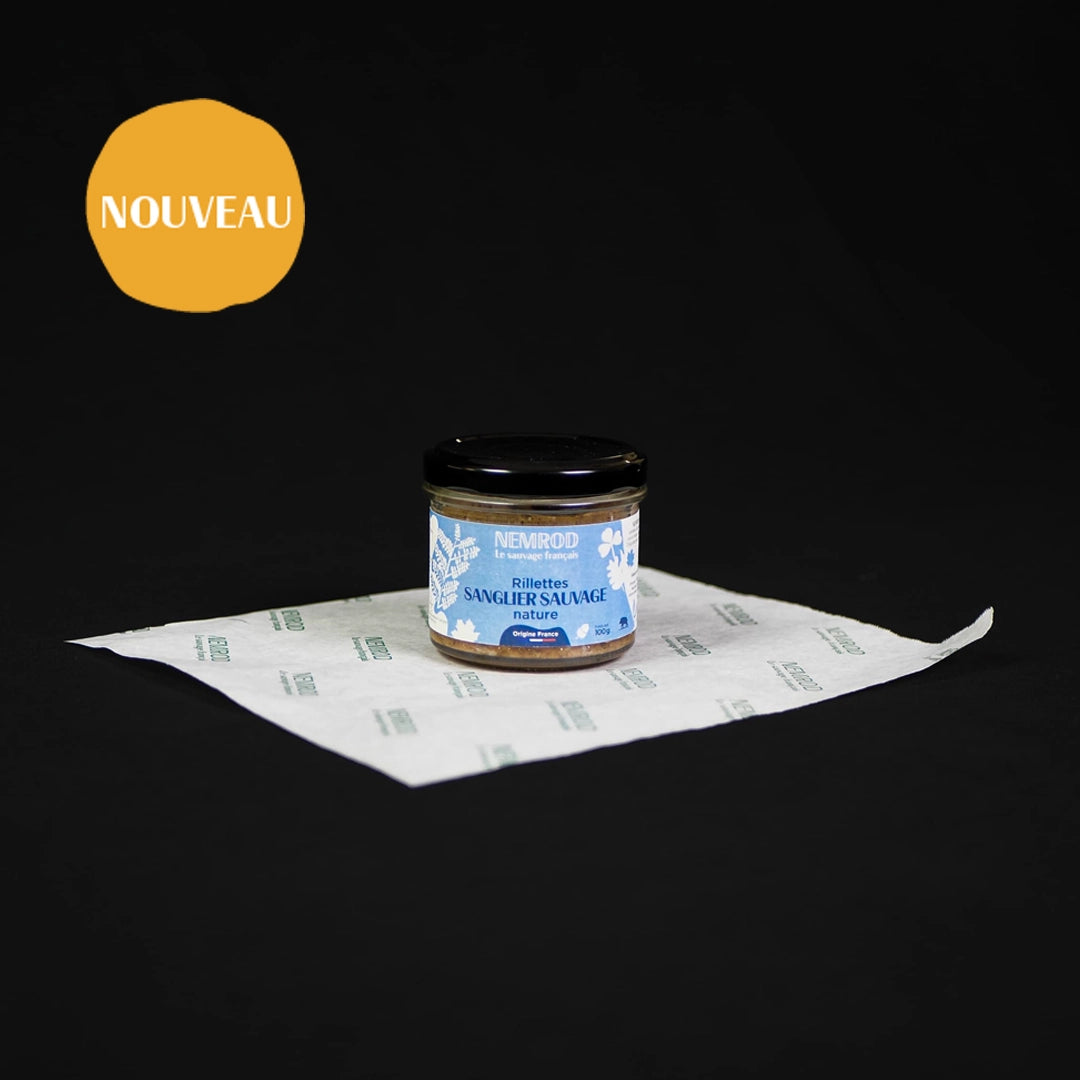 Rillettes de sanglier nature