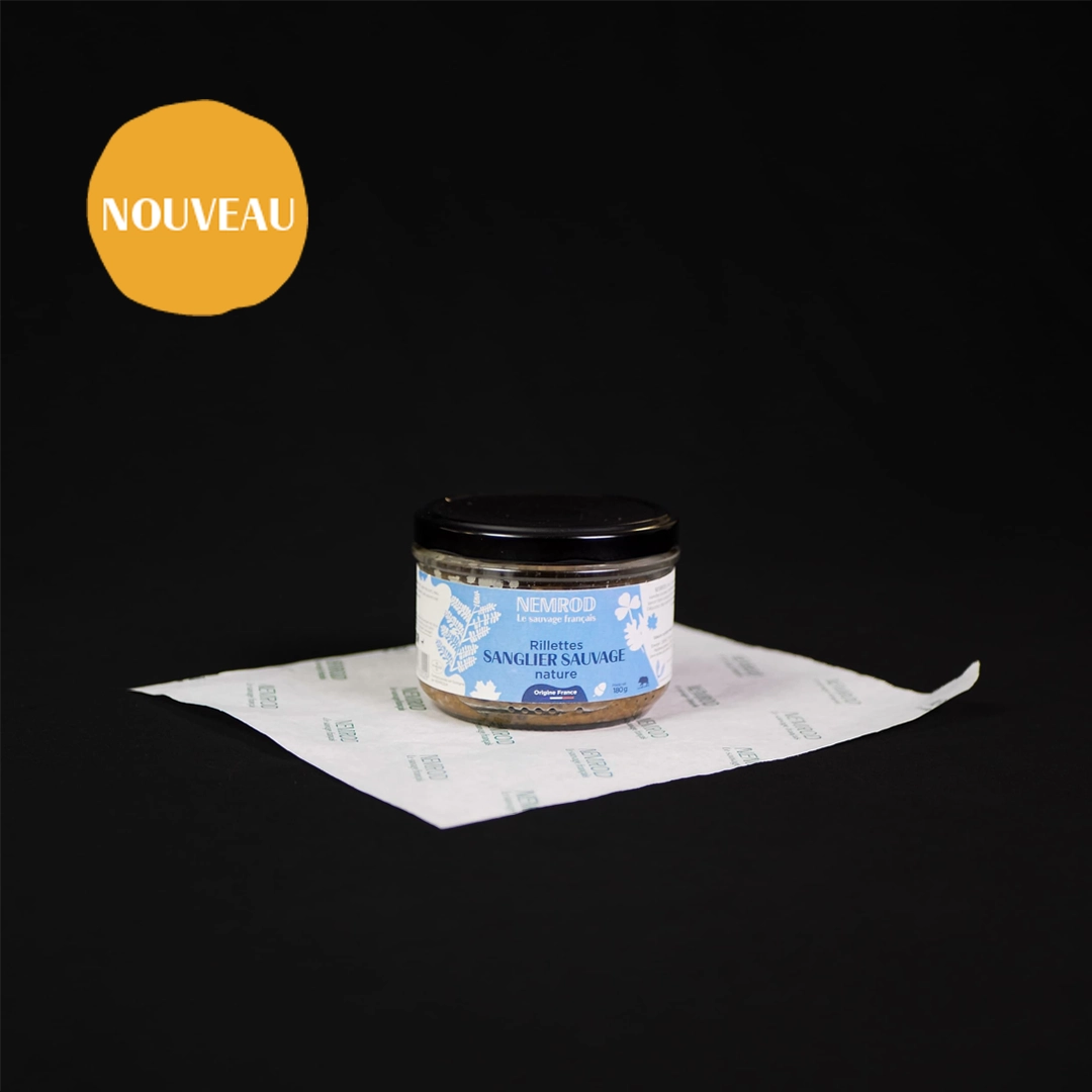 rillettes nature 180g
