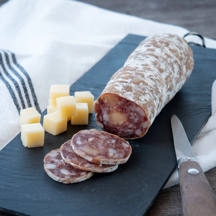Saucisson de sanglier au comté