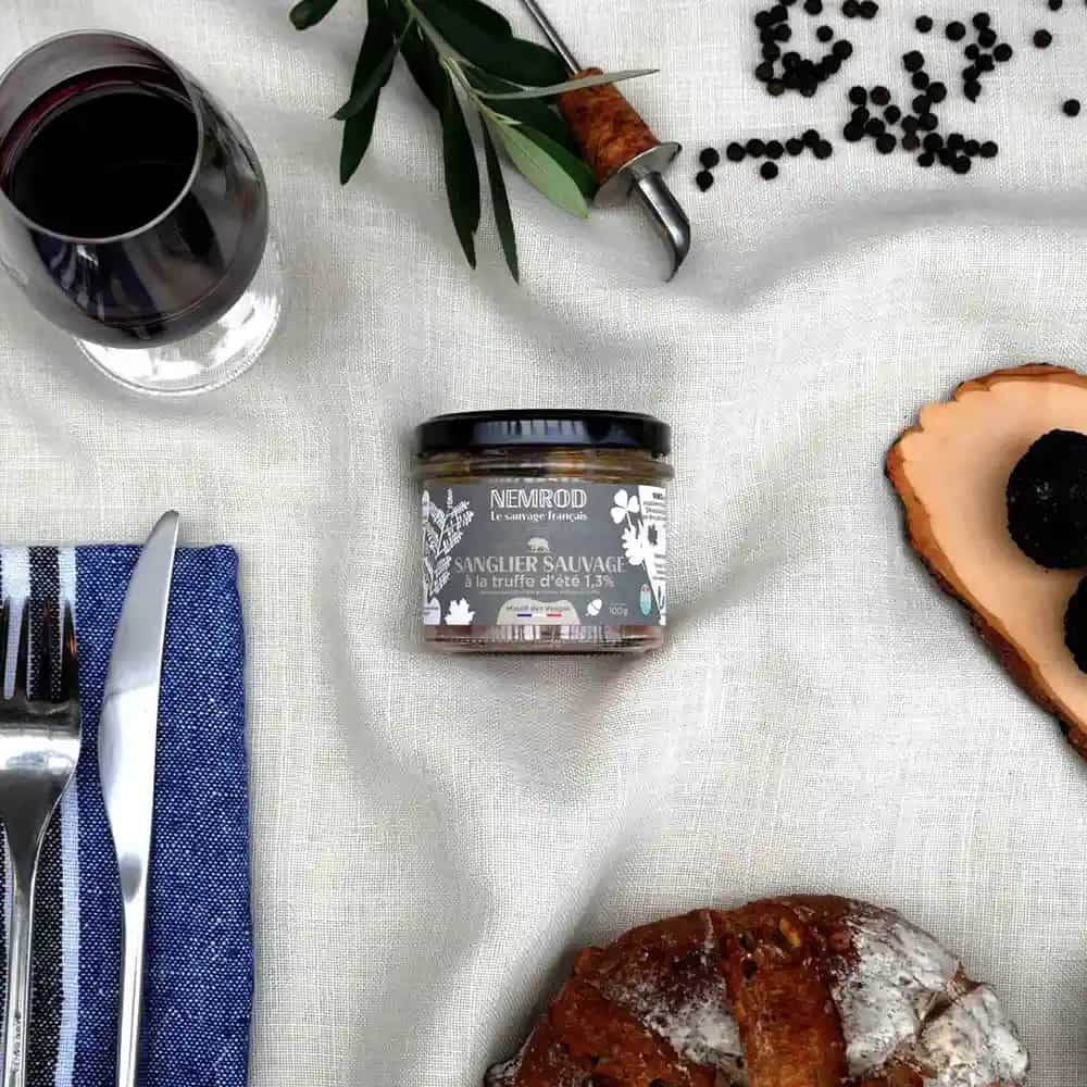 Terrine de sanglier à la truffe d'été