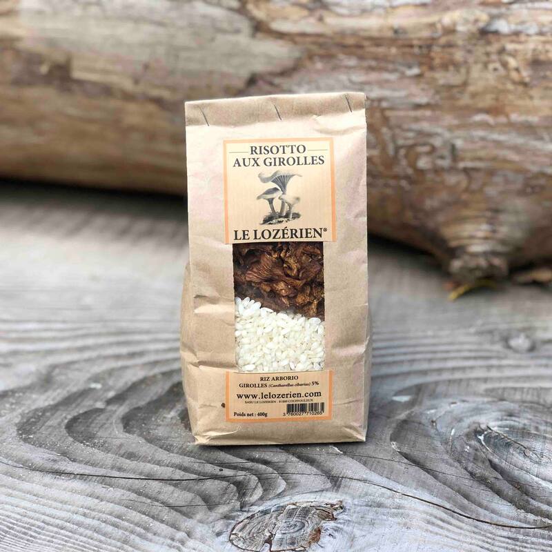 risotto le lozérien girolles