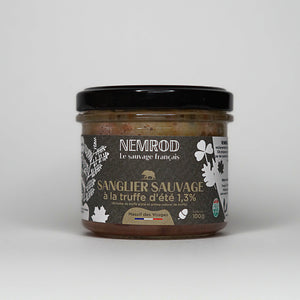 Terrine sanglier sauvage à la truffe - Nemrod.co