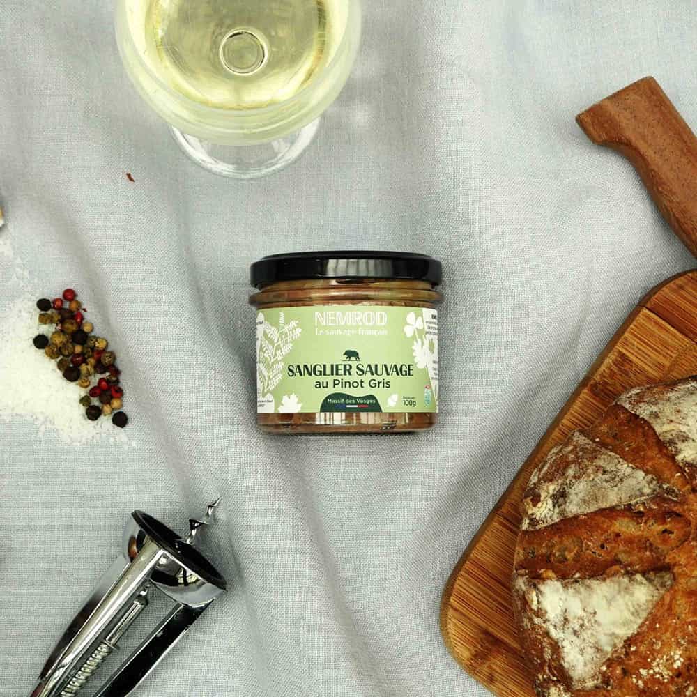 Terrine de Sanglier au Pinot Gris - Nemrod.co