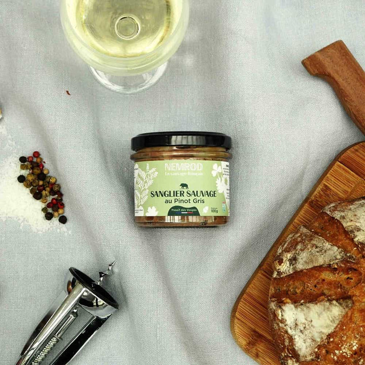 Terrine de Sanglier au Pinot Gris - Nemrod.co