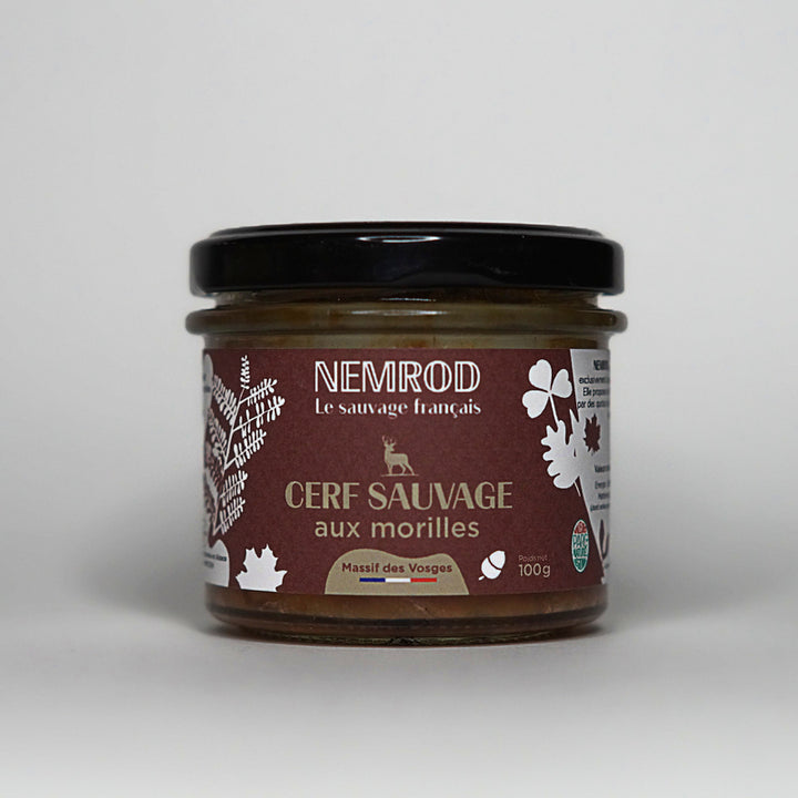 Terrine cerf sauvage aux morilles - Nemrod.co